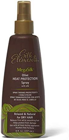 Silk Elements Megasilk Olive Heat Protection Spray - 8oz | Amazon (US)