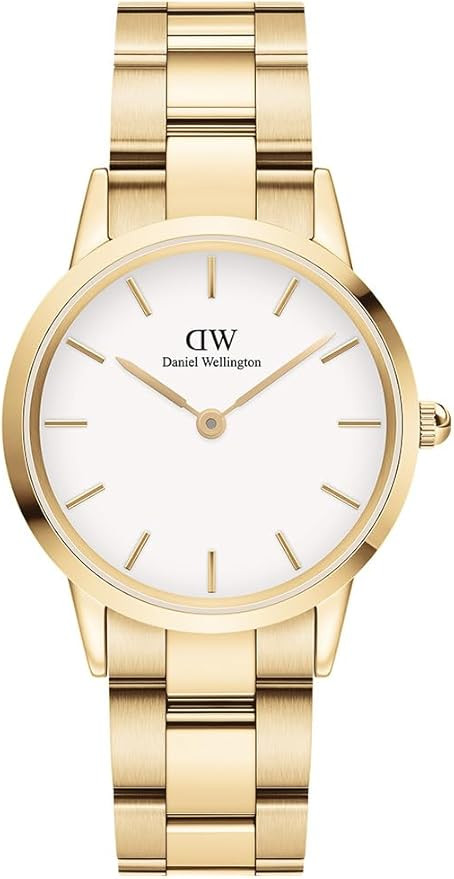 Daniel Wellington Iconic Link Women’s Watch - 32mm Case, Japanese Quartz Movement, Stainless St... | Amazon (US)