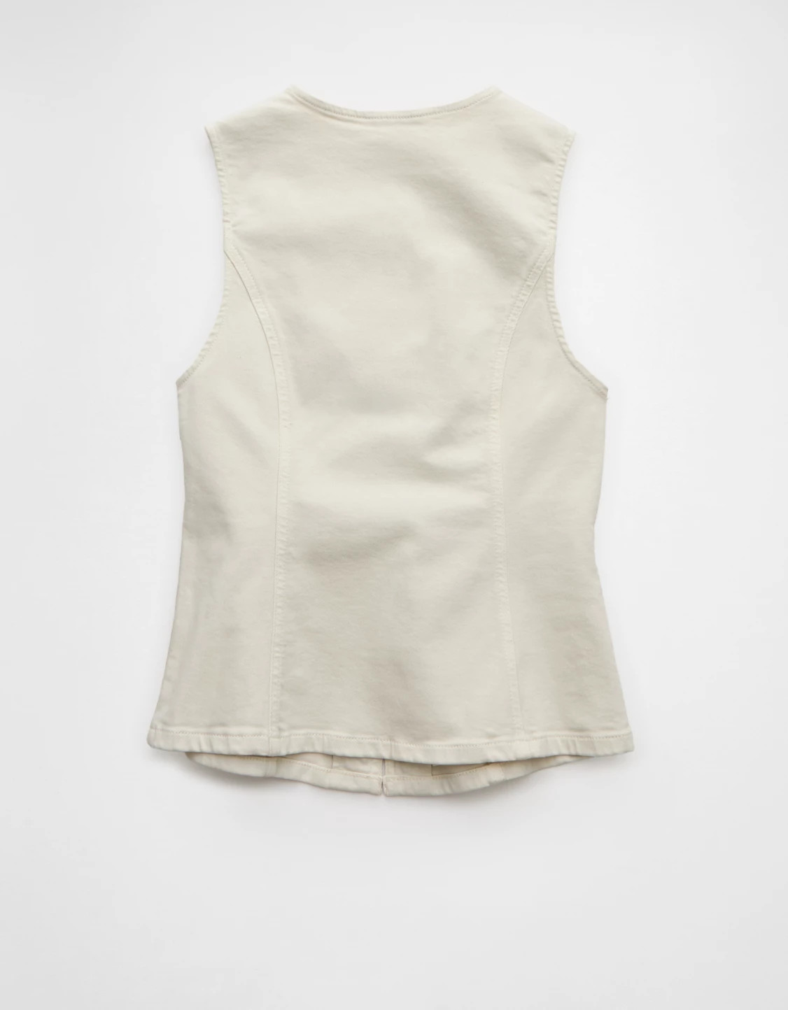 AE Crew Neck Button-Up Vest | American Eagle Outfitters (US & CA)