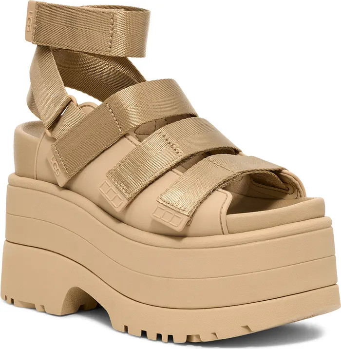 UGG® Goldenrise Ankle Strap Platform Sandal (Women) | Nordstrom | Nordstrom