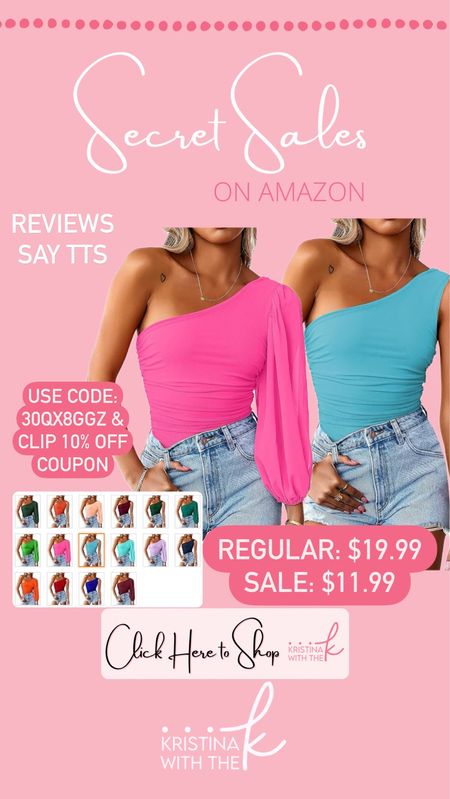 Apparel Amazon Secret Sales!

Bodysuit. One shoulder top. PJs. Pajamas. Swimsuit cover up. Bikini cover. Crochet dress  

#LTKSeasonal #LTKswim #LTKsalealert