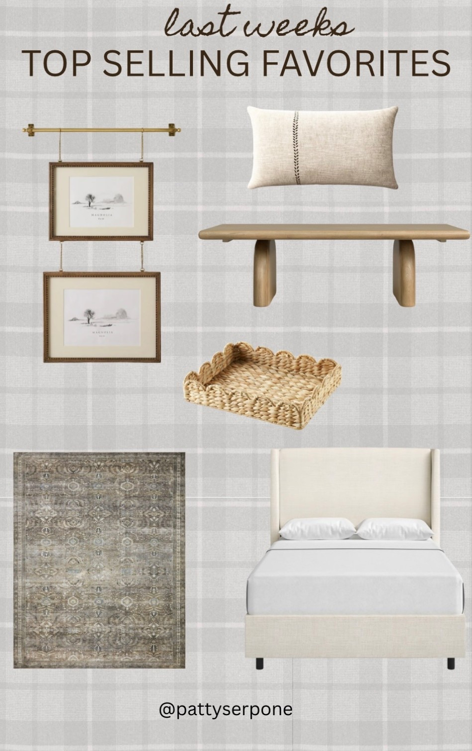 Last week top selling favorites some of these are currently on sale! This coffee table has been one of my best sellers and for good reason it’s beautiful in solid. The same with our upholstered bed comes in so many different colors. In basket, wall, decor, area, rug, lumbar pillow, woven tray.

#LTKSaleAlert #LTKHome