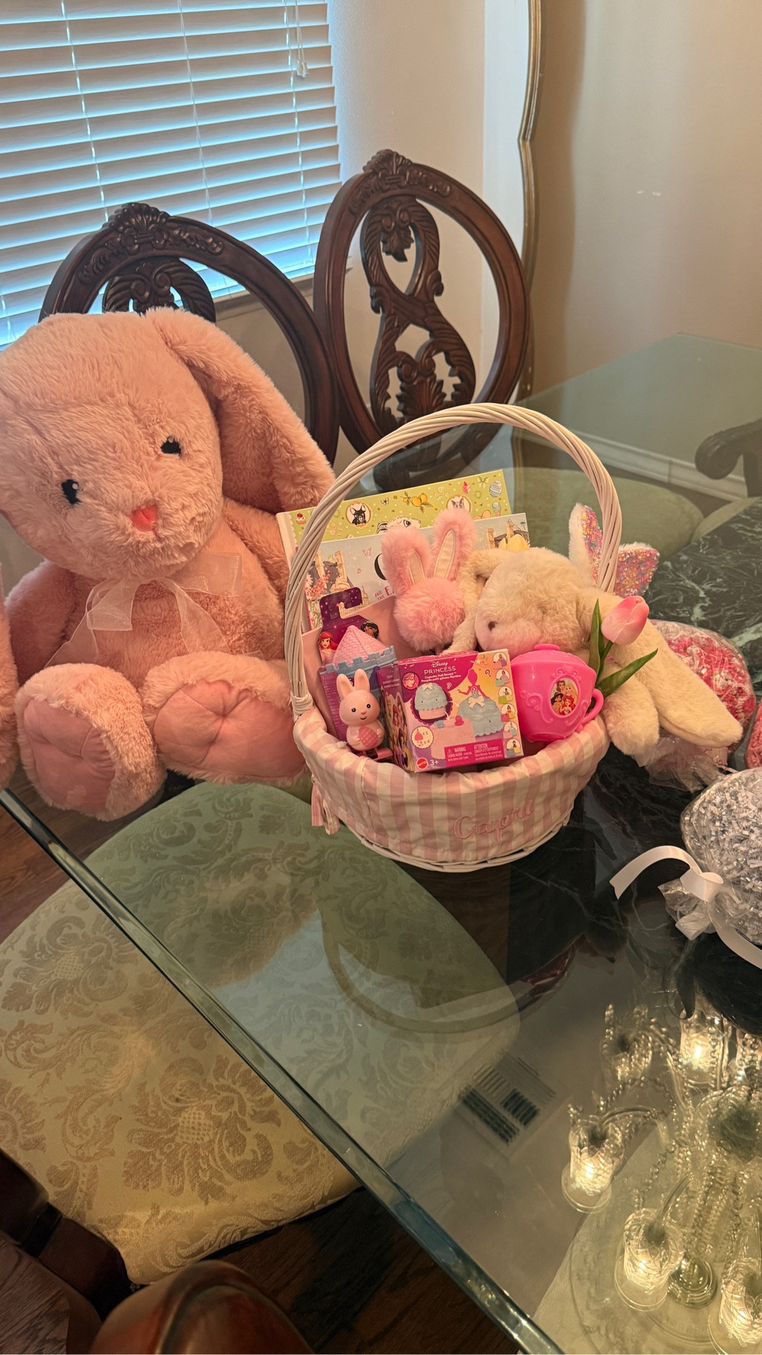 Progress on Capri’s Easter basket 💗🌷🐰

✔️ Basket from The Monogram Shop in Houston
✔️ Crinkle paper filler from Central Market
✔️ Easter ideas for 2-year old baby girl


#LTKmomlife #LTKKids #LTKdayinmylife