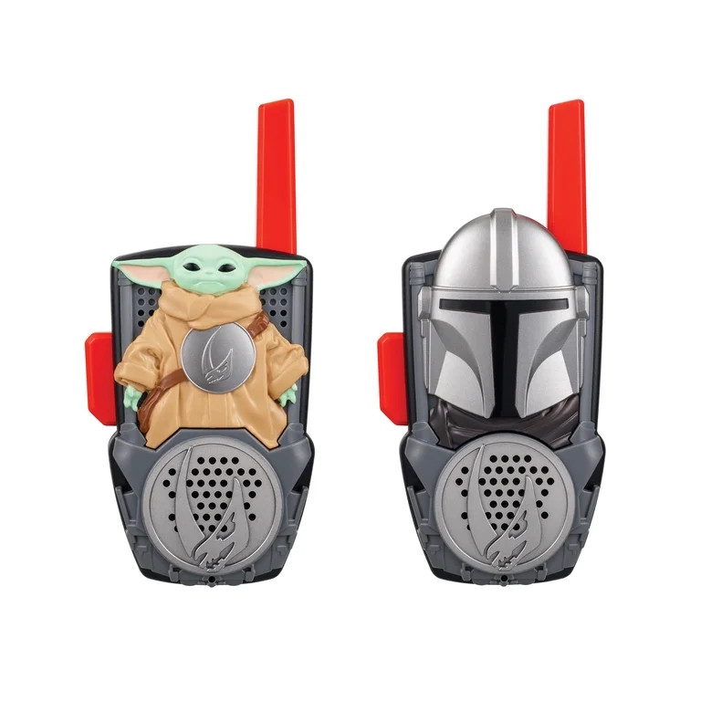 Star Wars Mandalorian Easy Push to Talk Walkie Talkie Set | Walmart (US)