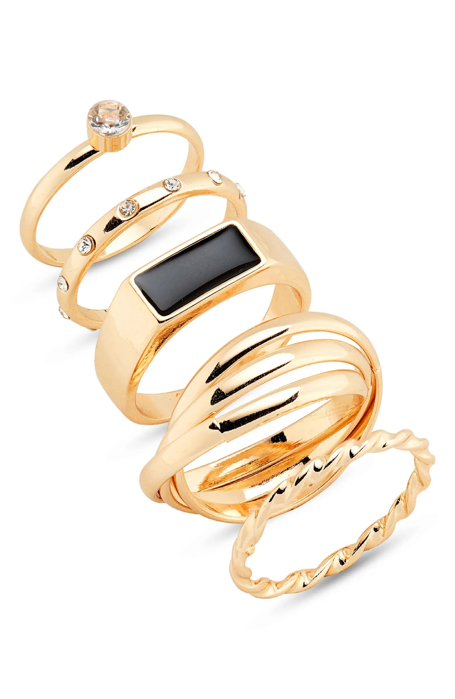 Set of 5 Assorted Rings | Nordstrom