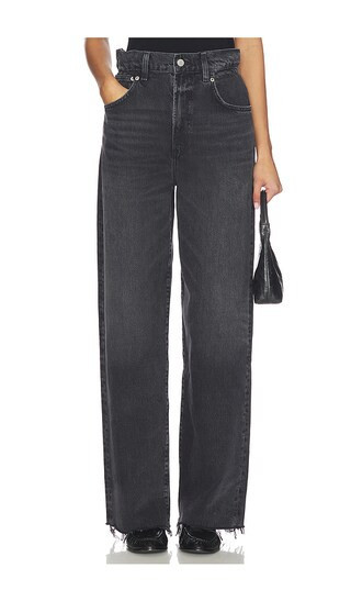 AGOLDE Lyonne Jeans in Black. - size 26 | Revolve Clothing (Global)