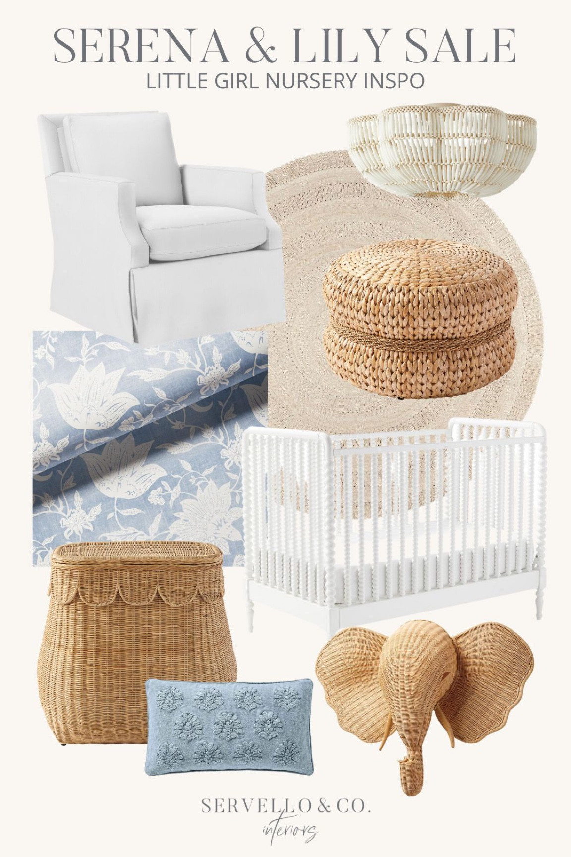 Baby girl or boy nursery inspo from Serena and Lily. Everything here is on sale during Serena and lily’s Black Friday / cyber week sale that has already started! 

#LTKsalealert #LTKhome #LTKCyberWeek