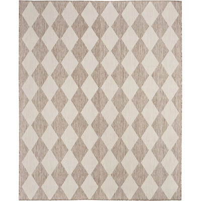 Nourison Positano Modern Diamond Outdoor Rug | Target