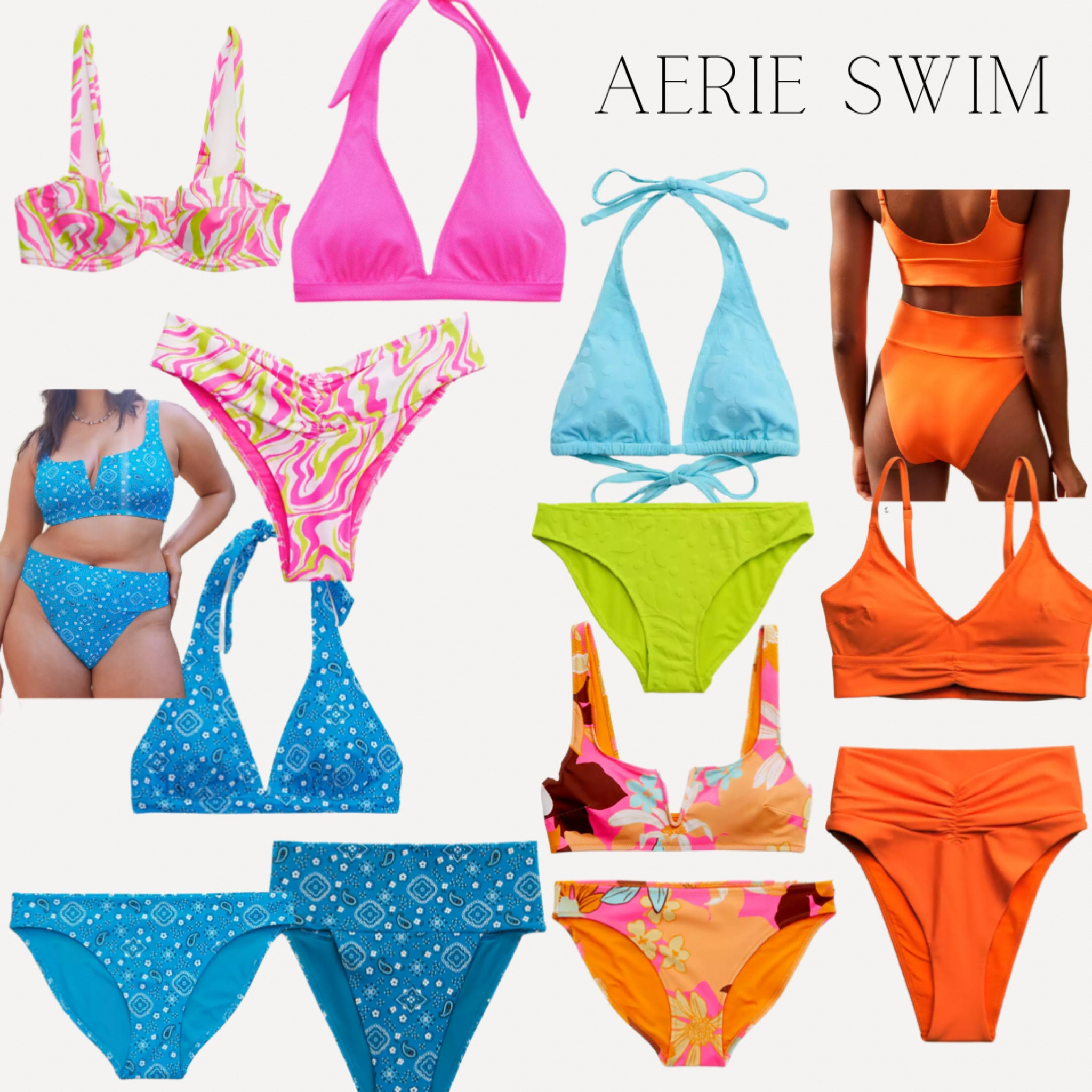 Love these bright bikinis! They are on sale! #swim #bikinis #summer 

#LTKswim #LTKunder50