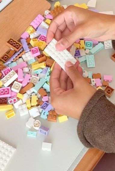 feeling zen with these cute and cozy pastel legos 🌻🤎 

 #LTKHome #LTKKids
