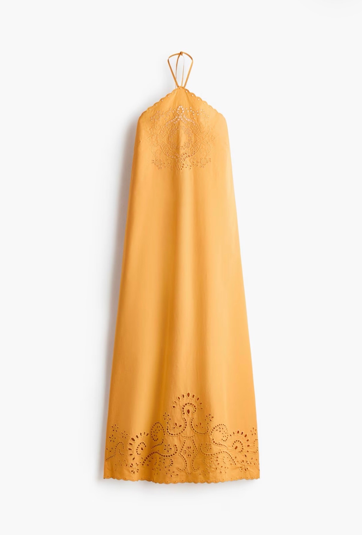 Gold eyelet maxi halter dress

#LTKSeasonal