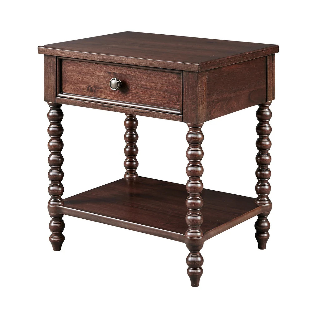 Madison Park Signature Beckett Morocco Brown Nightstand - Morocco Brown | Bed Bath & Beyond