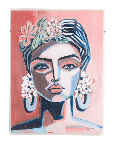18x24 Sheila Acrylic Framed Wall Art | TJ Maxx