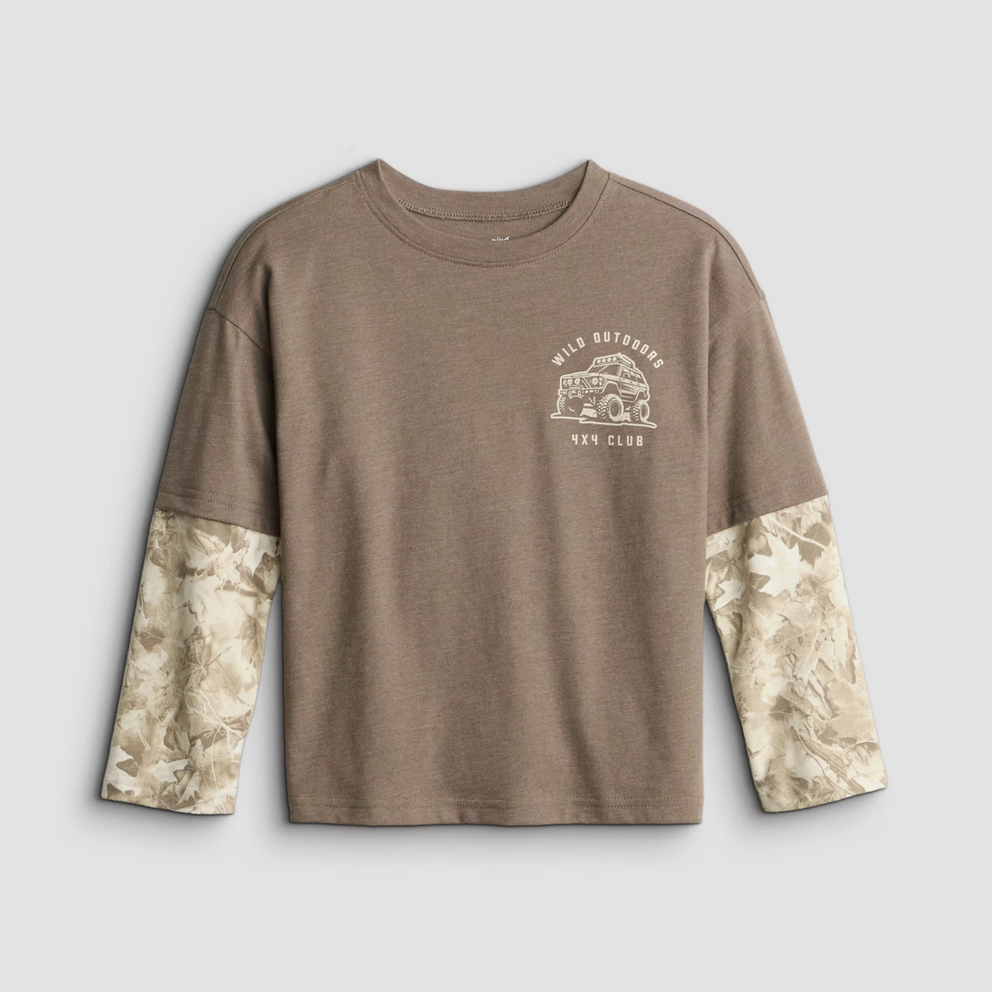 Boys 4-12 Jumping Beans® Relaxed Layered Graphic Tee | Kohl's