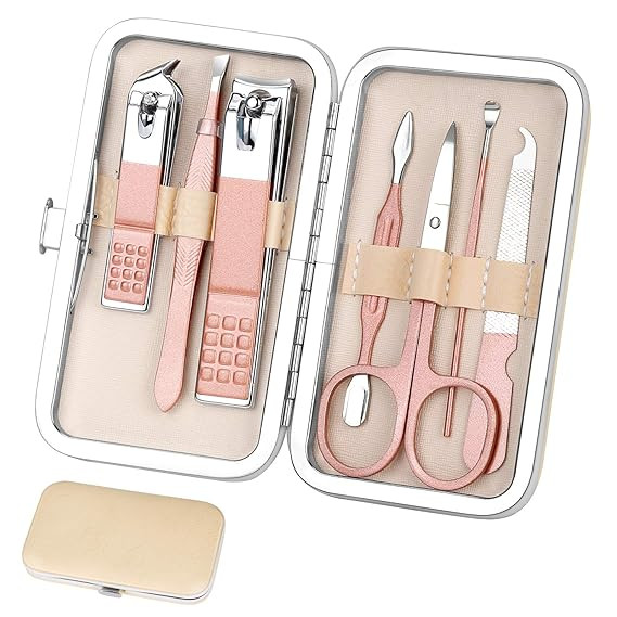 Manicure Set Women Nail Clippers Set Nail kit Manicure Pedicure Kits Professional Grooming Kit Na... | Amazon (US)