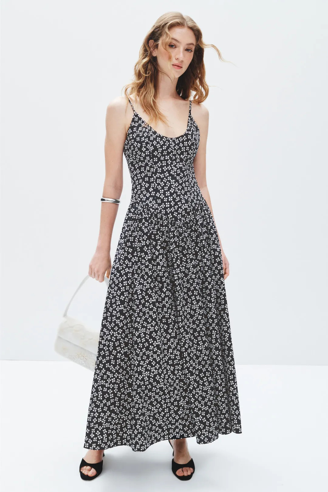 Black Floral Dena Dress | Rent the Runway