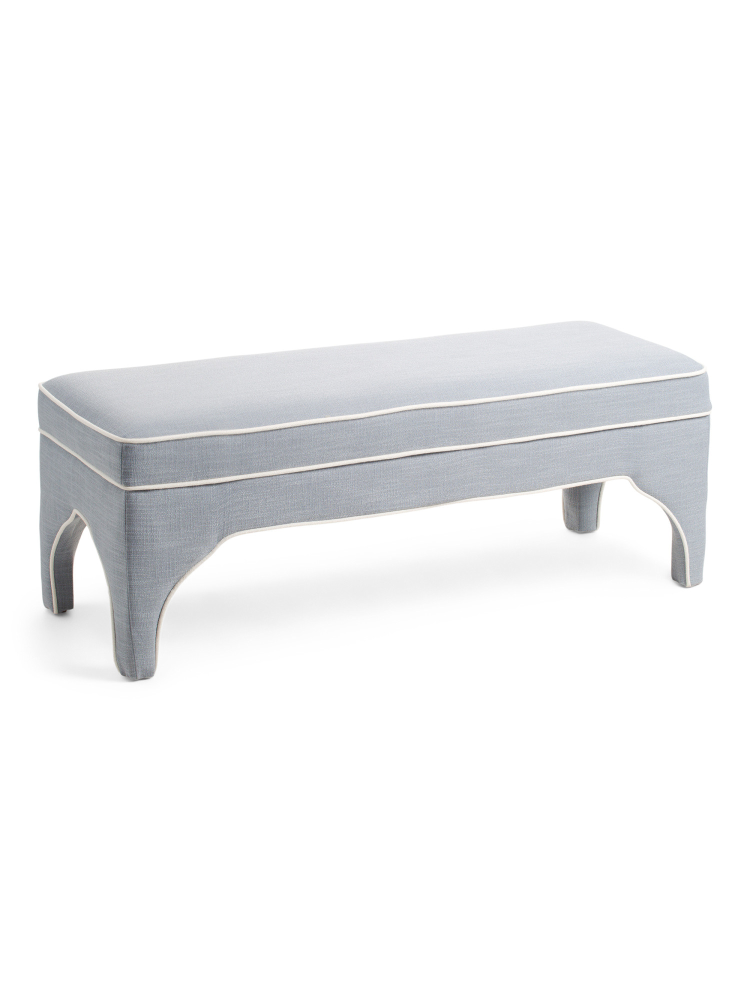 50in Kaya Velvet Bench | Marshalls