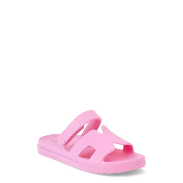 No Boundaries Women's Geo Slide Sandals | Walmart (US)