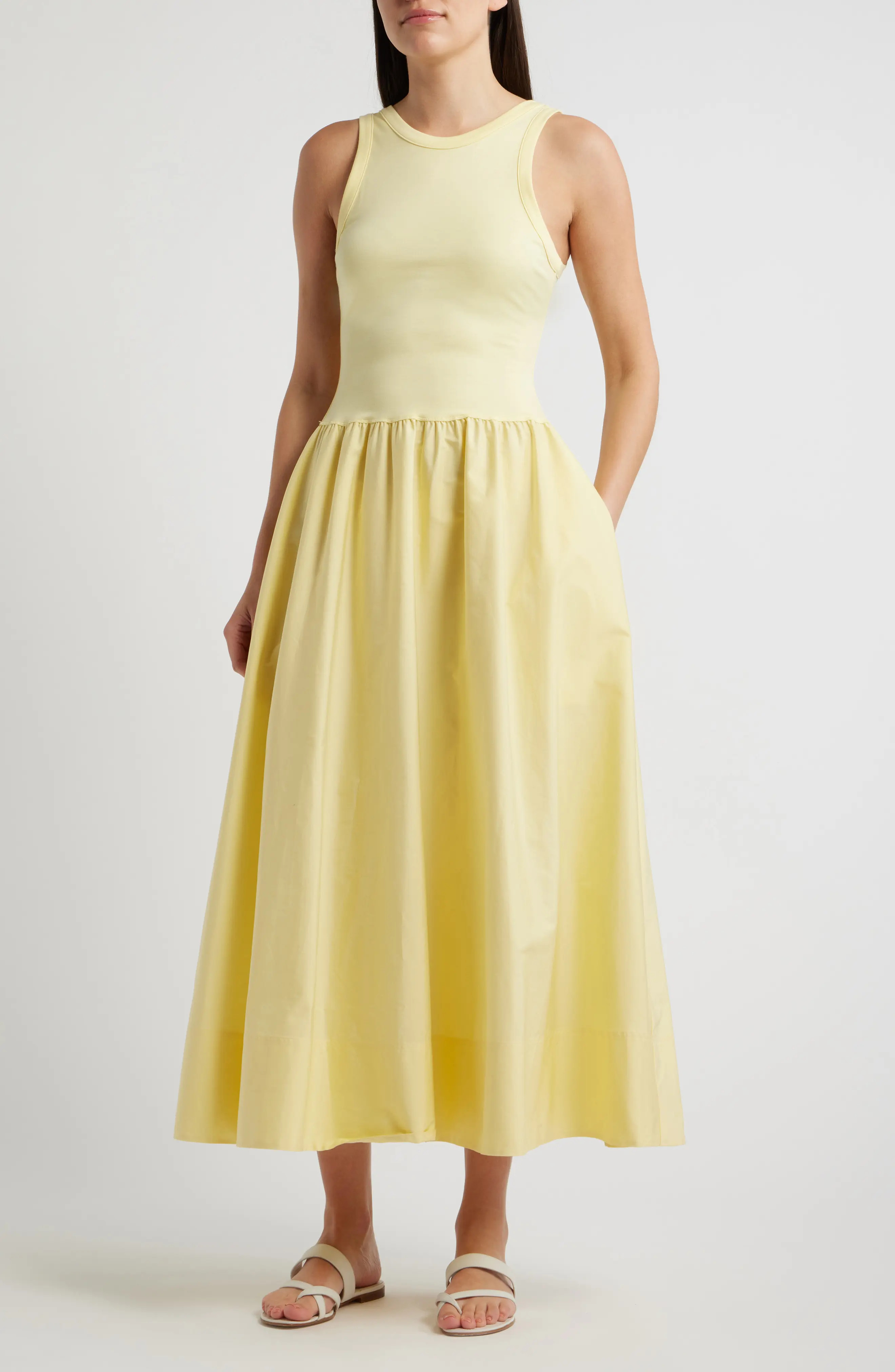 Sleeveless Fit & Flare Maxi Dress (Women) | Nordstrom | Nordstrom