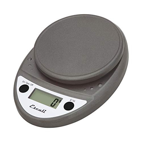 Escali Primo Digital Food Scale Multi-Functional Kitchen Scale and Baking Scale for Precise Weight Measuring and Portion Control, 8.5 x 6 x 1.5 inches, Metallic | Amazon (US)