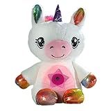 Ontel Star Belly Dream Lites, Stuffed Animal Night Light, White Unicorn | Amazon (US)
