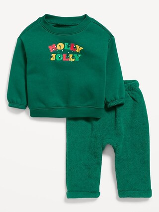 Cozy Graphic Sweatshirt and Pants Set for Baby | Old Navy (US)