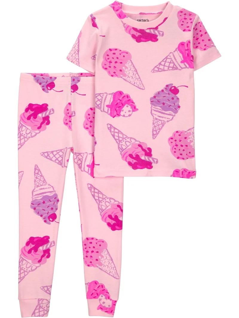 Carter's Child of Mine Toddler Pajama Set, 2-Piece, Sizes 12M-5T | Walmart (US)