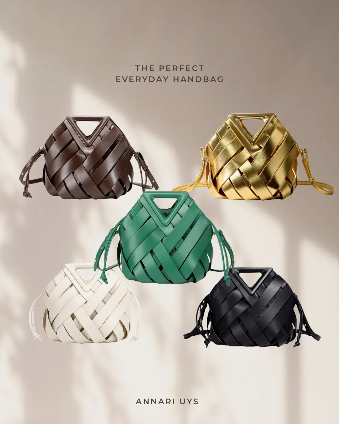 The perfect woven everyday handbag! 