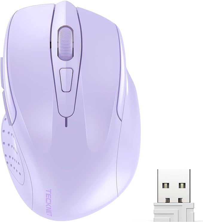 TECKNET Wireless Mouse, 2.4GHz Ergonomic Computer Mouse, Portable Cordless Mice, Mouse for Laptop... | Amazon (US)