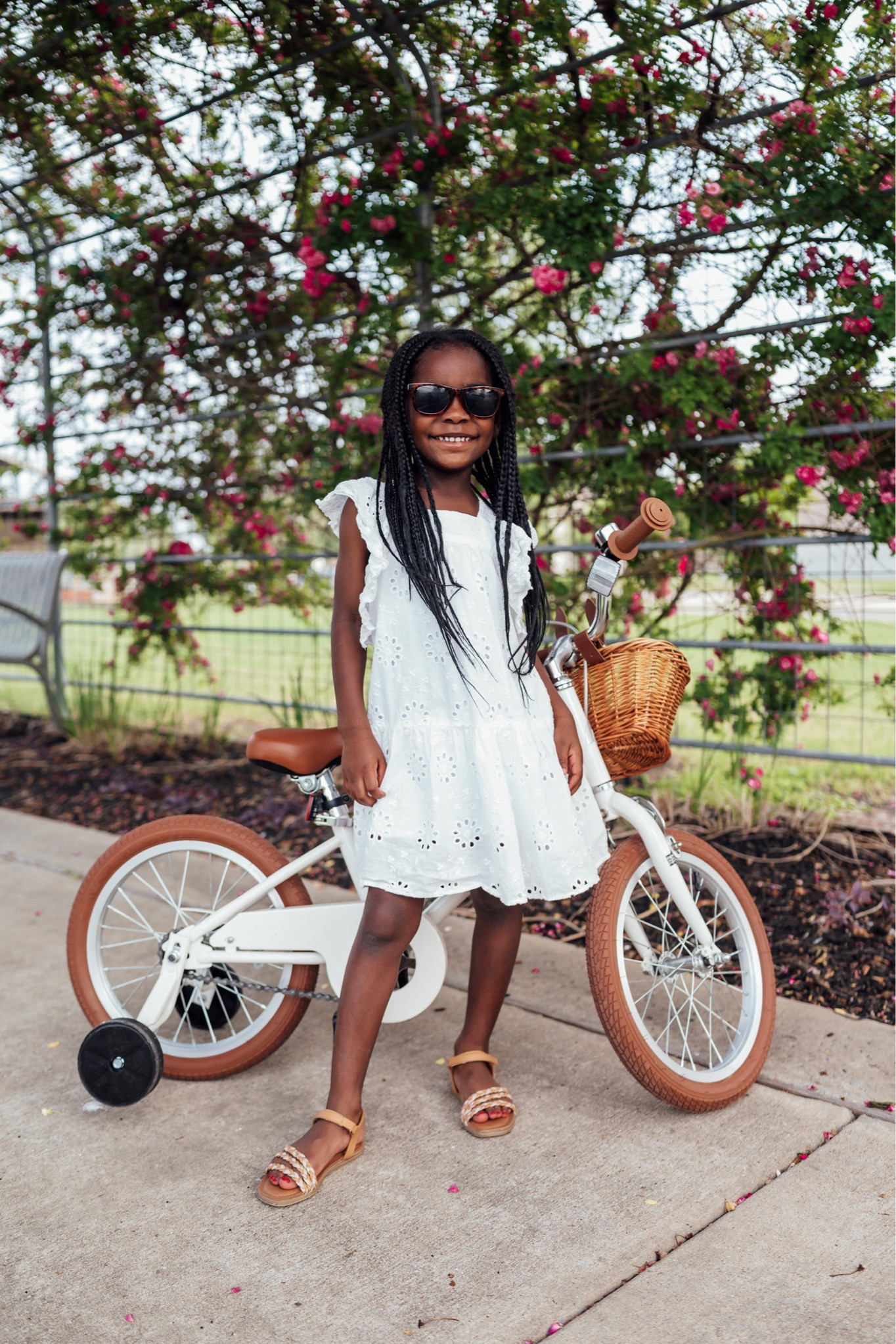 Kids white eyelet dress and brown sandals 

#LTKkids #LTKfamily #LTKshoecrush