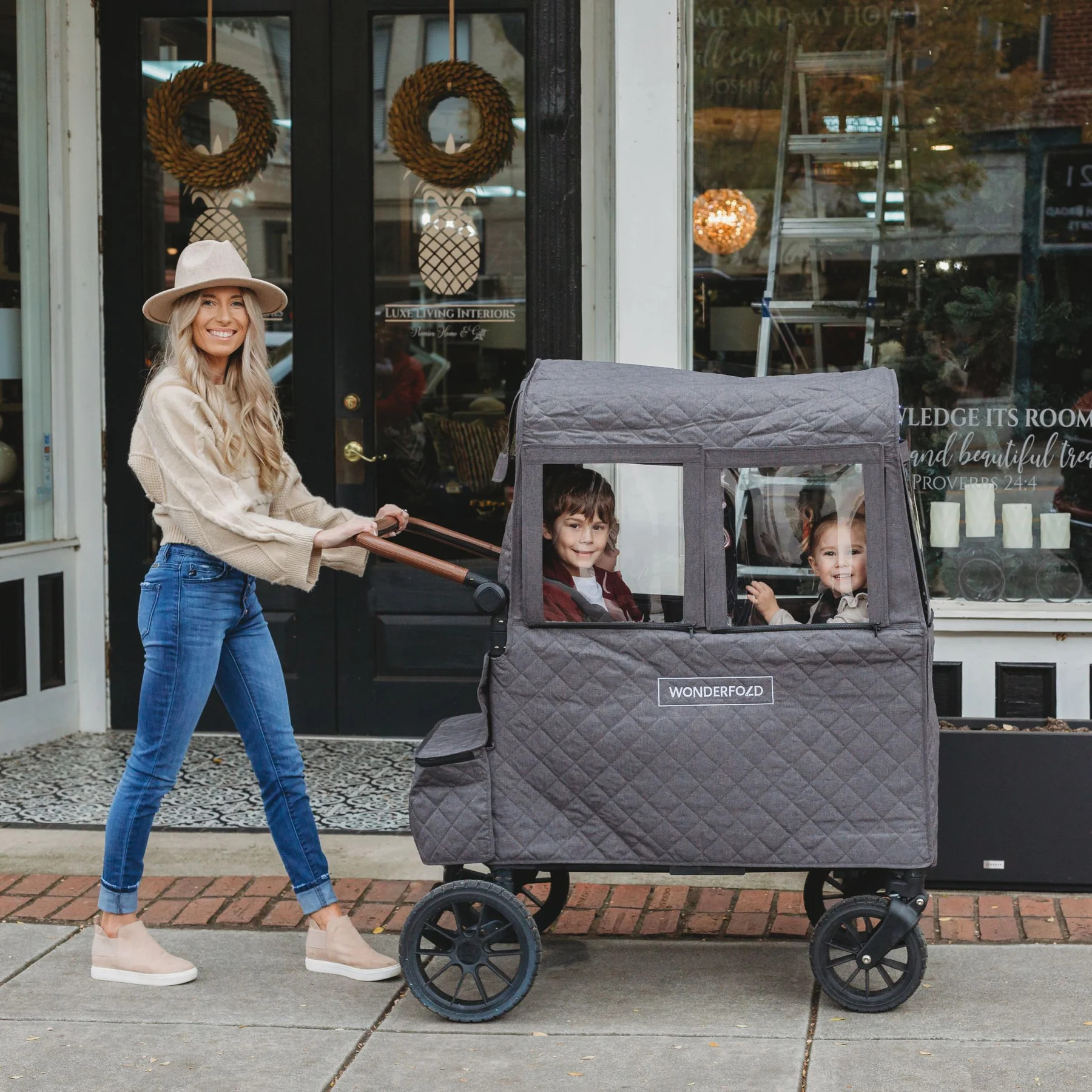 Cold Weather Shield- Winter Cover l W Series l WonderFold | WonderFold Wagon