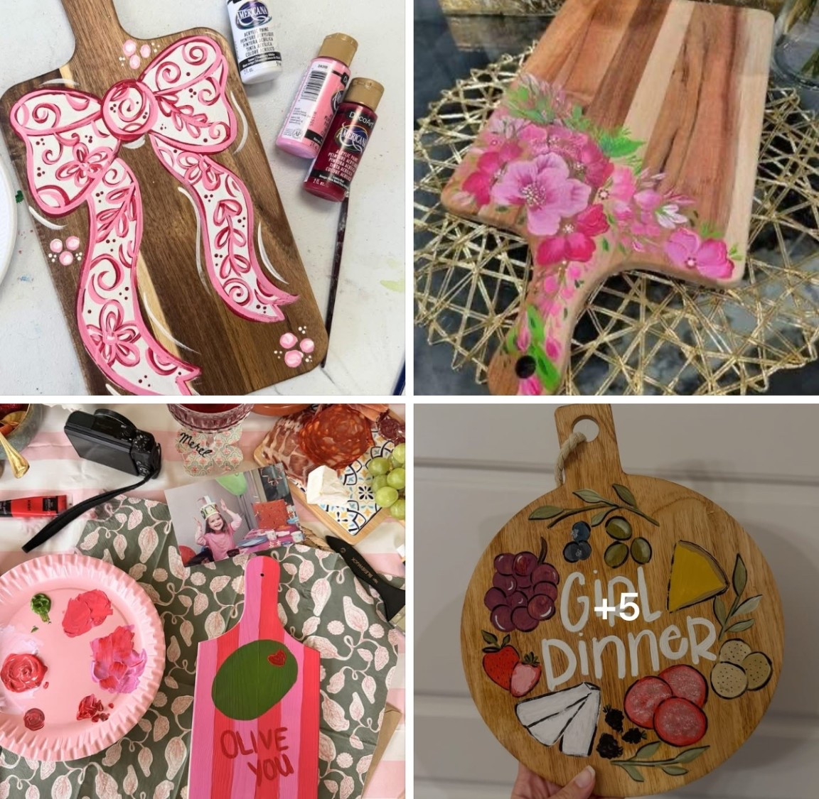 Let’s have a girls night in painting chopping boards 🌸🌸✨

#LTKdayinmylife #LTKHome #LTKSeasonal