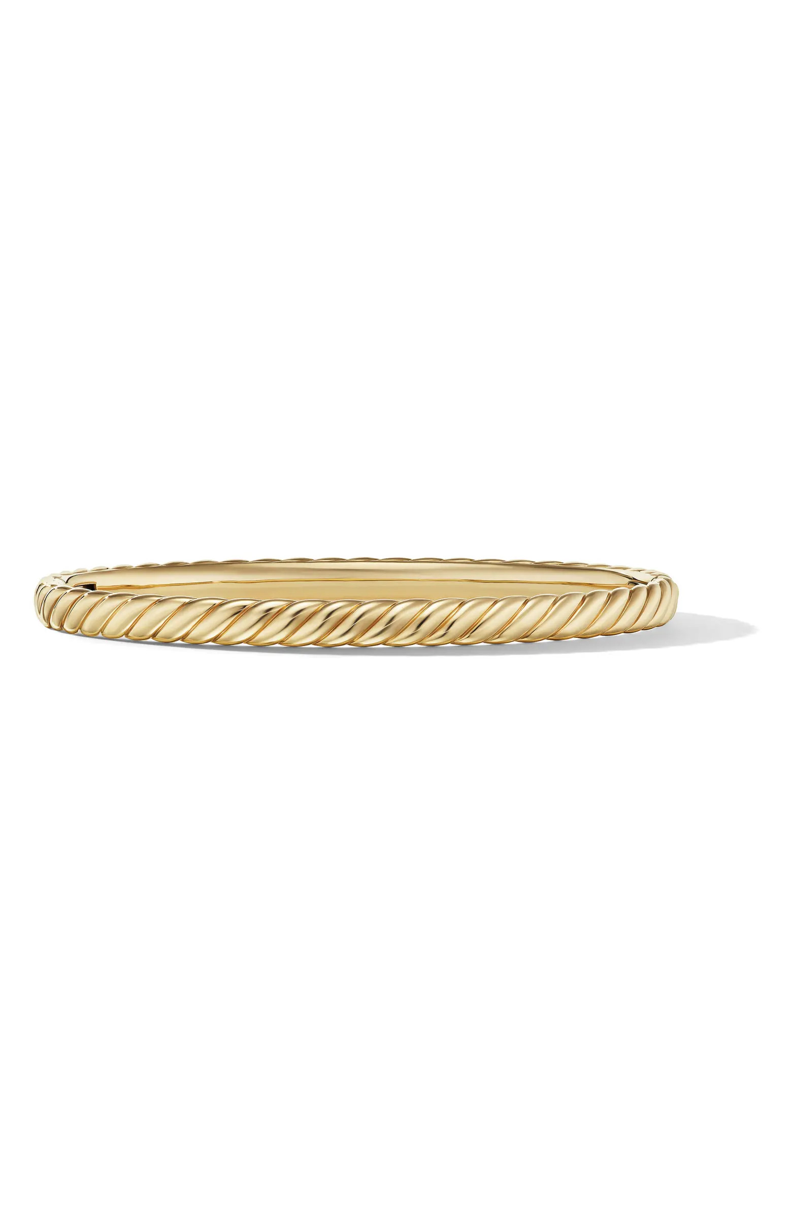David Yurman Sculpted Cable Bangle Bracelet | Nordstrom | Nordstrom