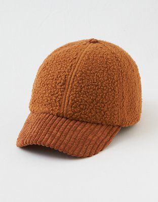 OFFLINE By Aerie Sherpa Corduroy Baseball Hat | American Eagle Outfitters (US & CA)