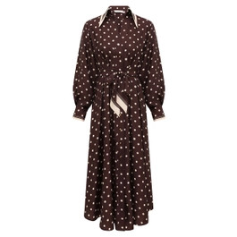 Dot Tuck Midi Dress - Chocolate Dot            
        
            

    
    
    











... | ZIMMERMANN (US, CA, EU, MENA)