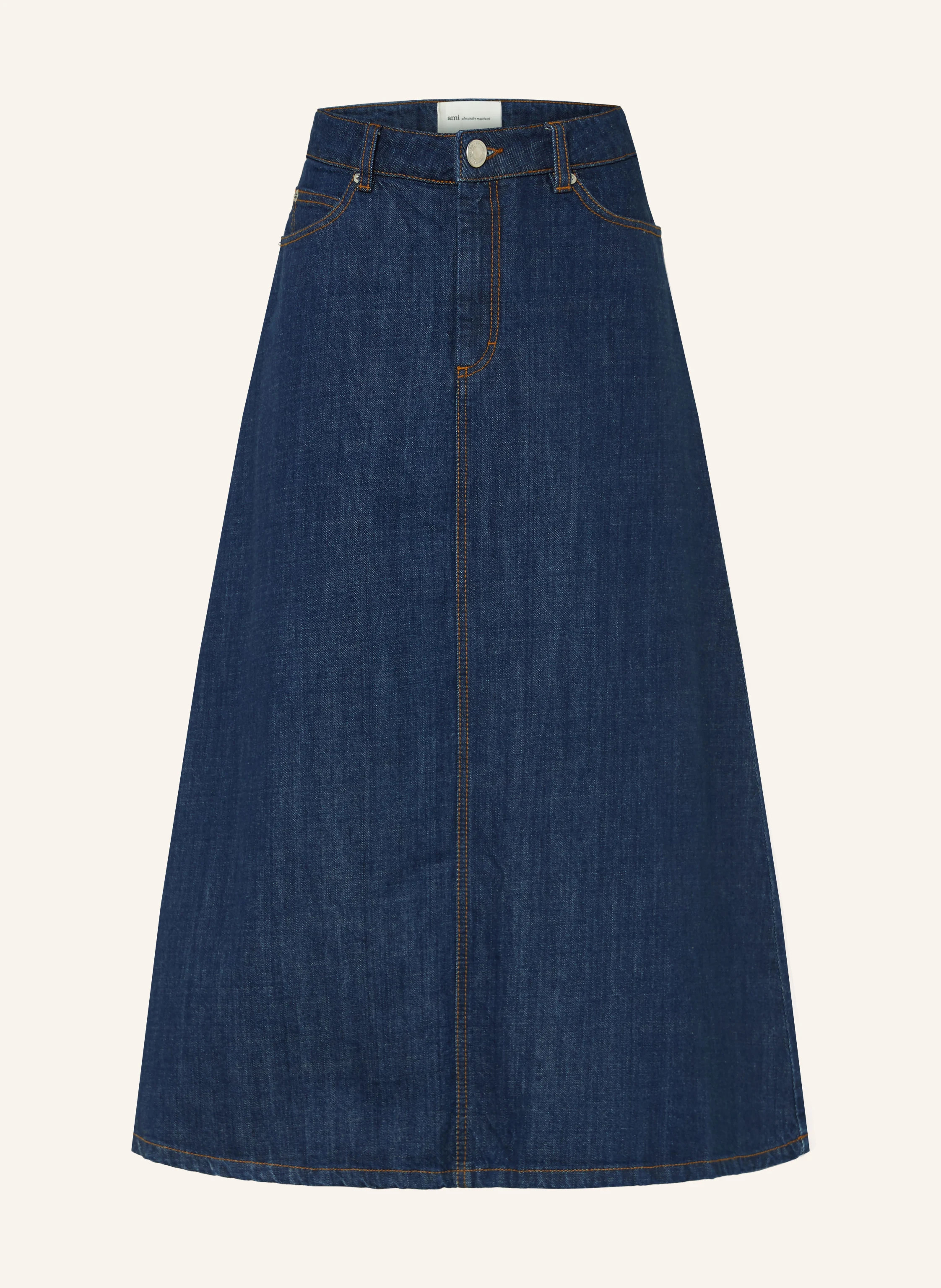 AMI PARIS Jeansrock in dunkelblau | Breuninger (DACH)