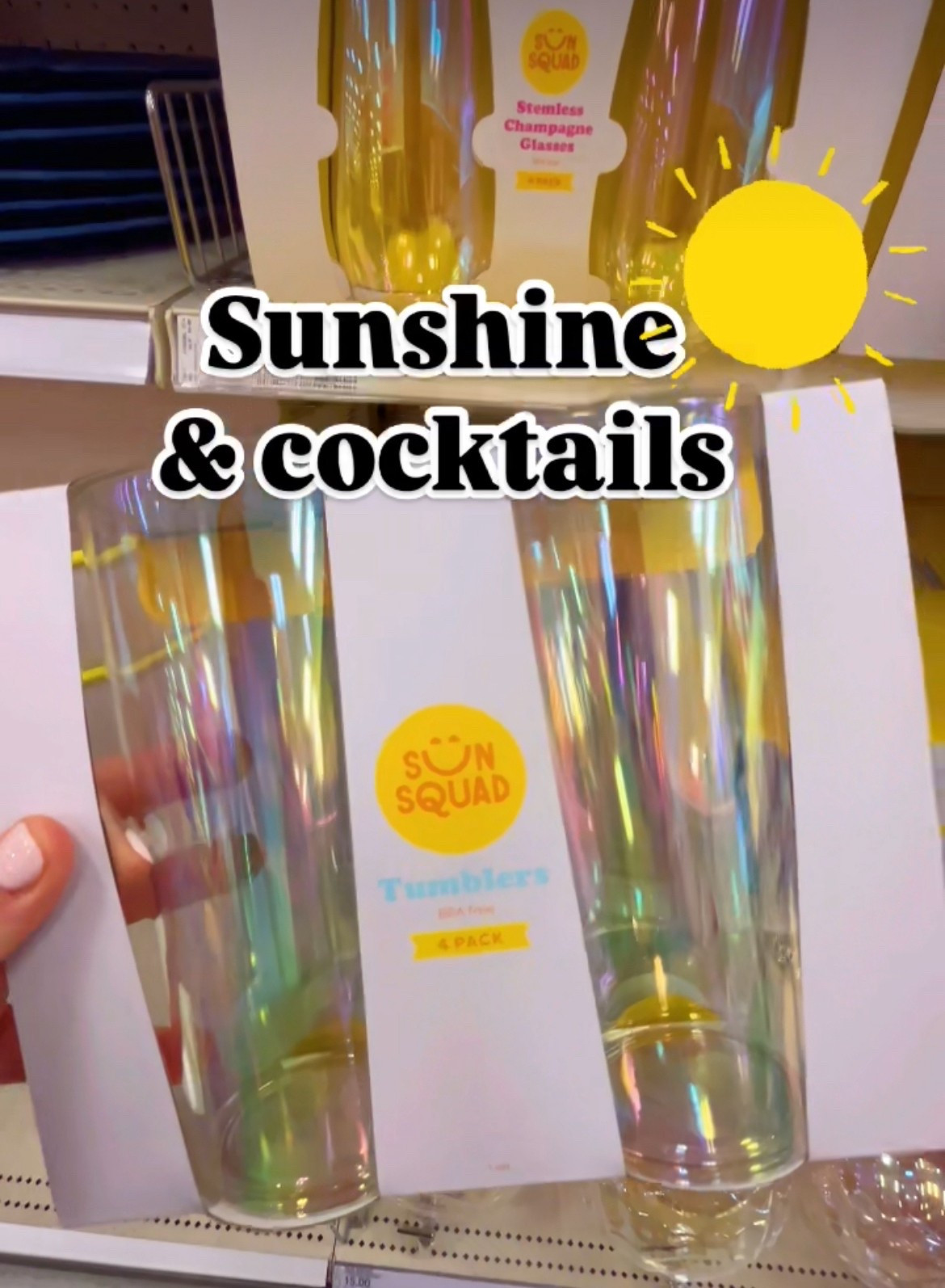 Sunshine, good vibes, and cocktails on the back patio 🍹☀️ Target’s outdoor drinkware is BACK and it’s adorable—because sipping in style is always a good idea! 🌿💛 #PatioVibes #TargetFinds #SipSipHooray

#LTKHome #LTKSummerEdit #LTKSeasonal