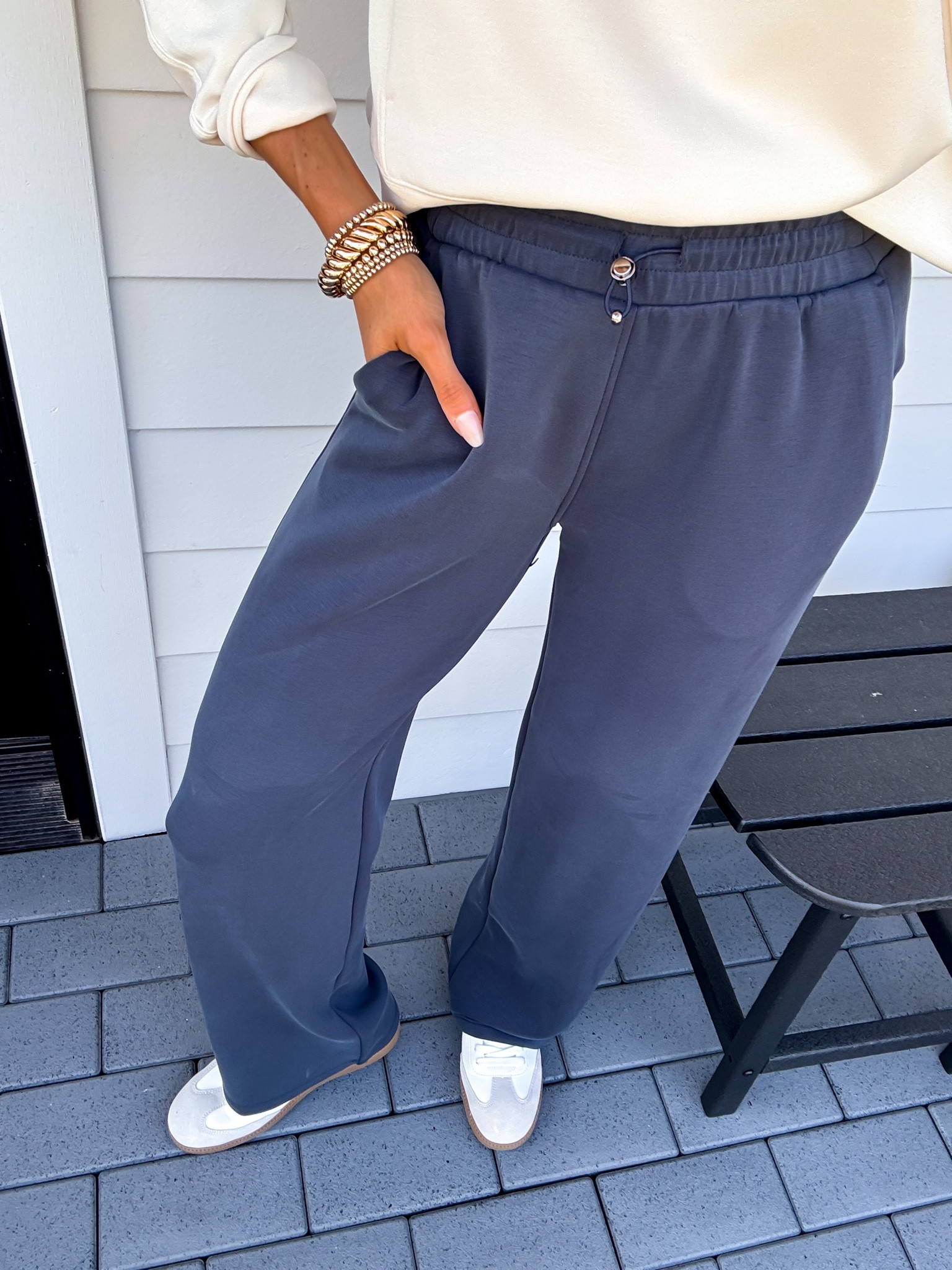 Wearing xsmall pants and pullover. Both are buttery soft! 

#LTKTravel #LTKmomlife #LTKfitnessgoals