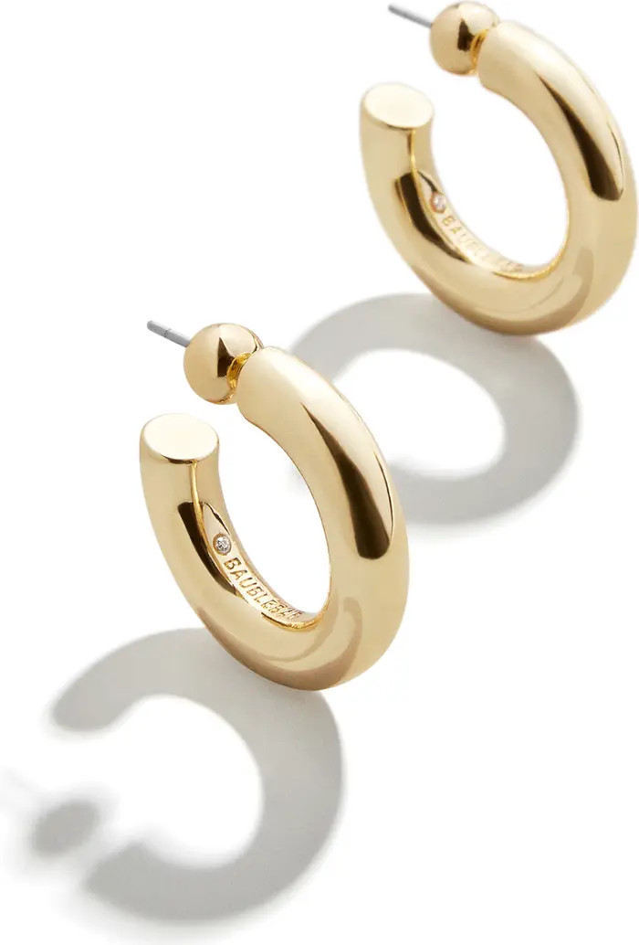 BaubleBar Dalilah Small Hoop Earrings | Nordstrom | Nordstrom