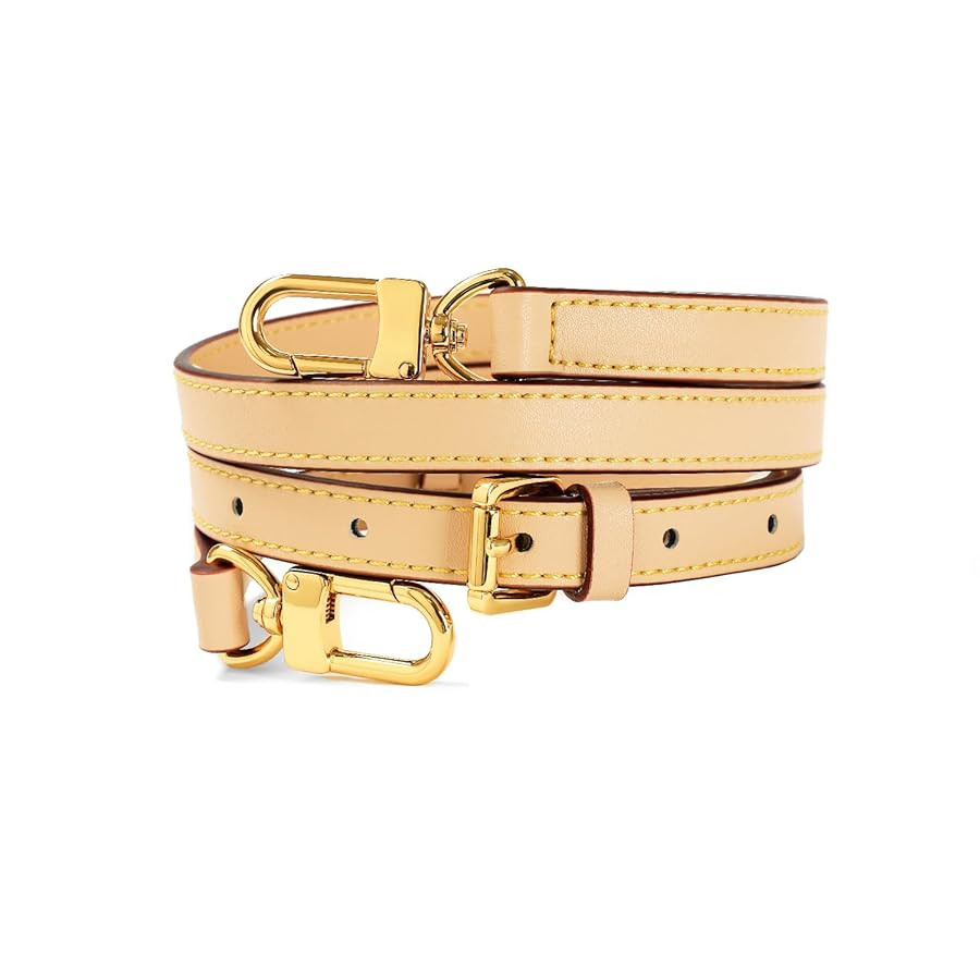 Vachetta Leather Adjustable Crossbody Strap for Leather Shoulder Strap Belt Replacement Suitable ... | Amazon (US)