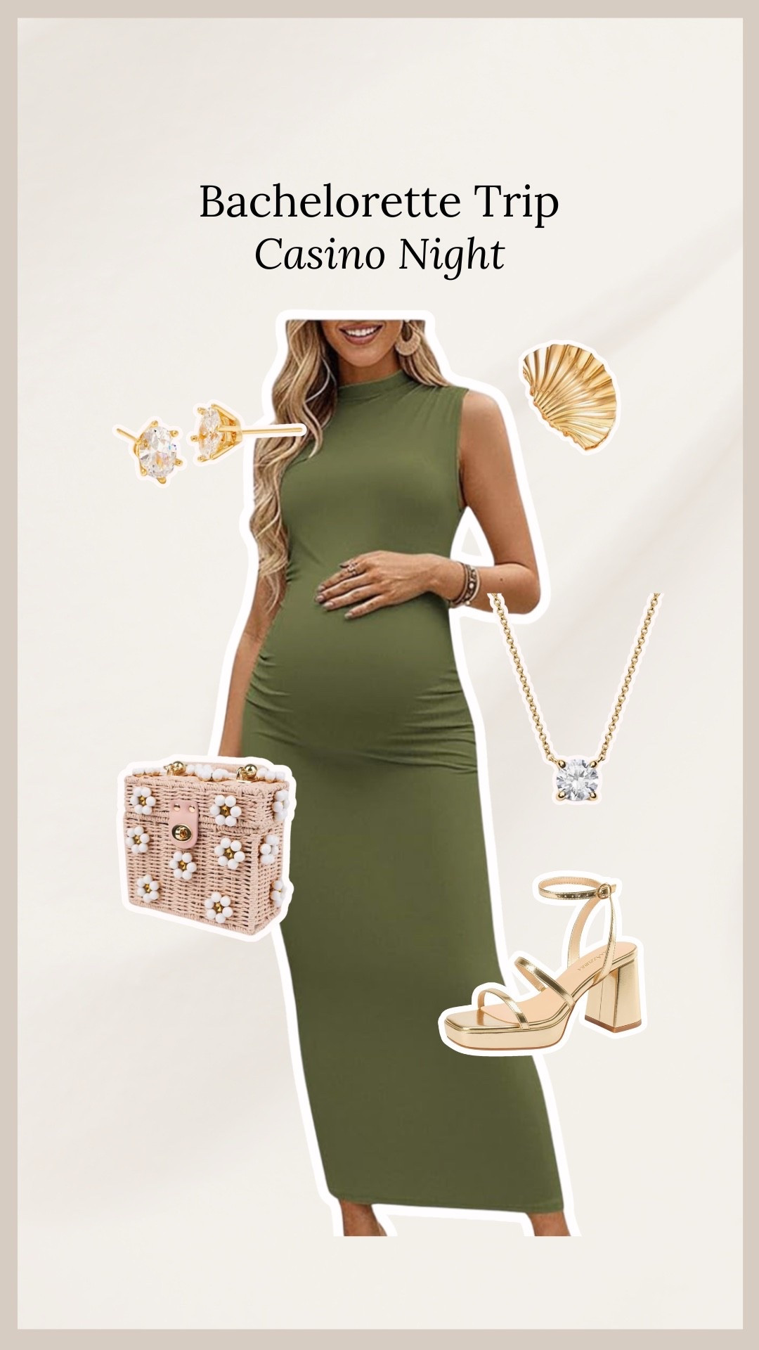 Bachelorette OOTD - Green 💚 (Maternity)

#LTKTravel #LTKootd #LTKgrwm