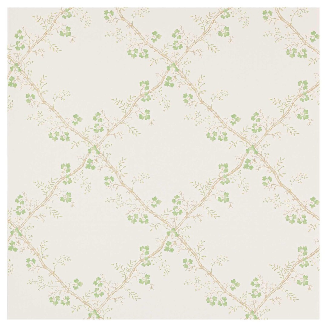 Colefax and Fowler Trefoil Trellis Wallcovering - Etsy | Etsy (US)