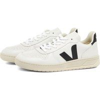 Veja Womens Women's V-10 Sneakers in Extra White Black, Size UK 3 | END. Clothing | End Clothing (US & RoW)