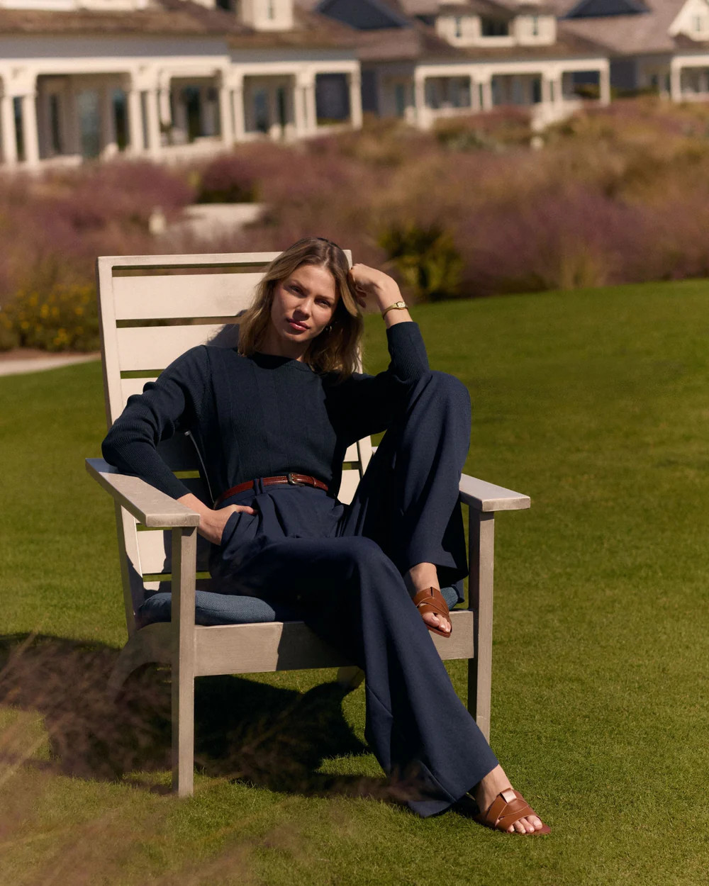 Horizon Wide Leg Trouser | Rhone Apparel | Rhone
