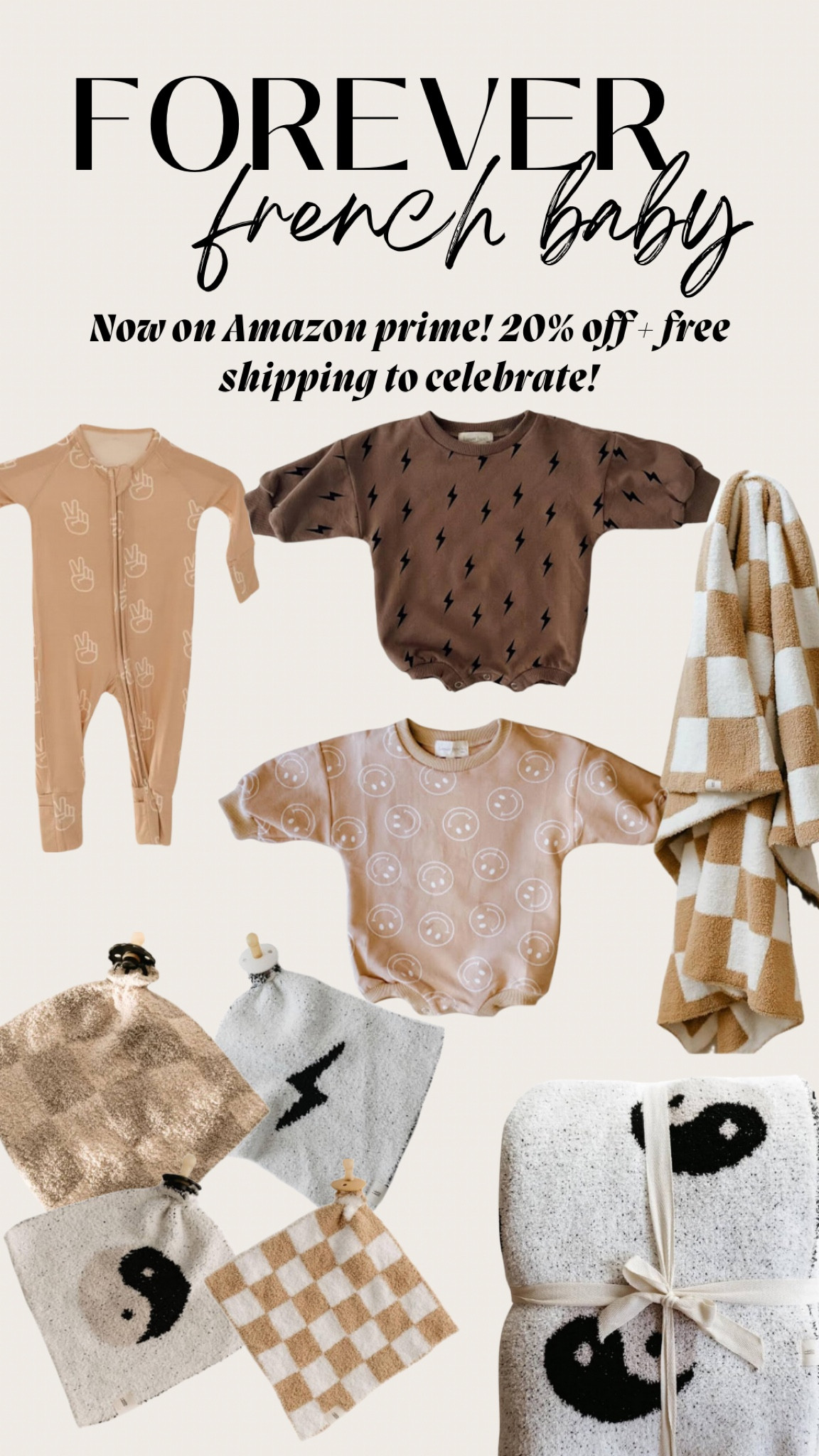 20% off plus free shipping! 

#LTKbaby #LTKsalealert