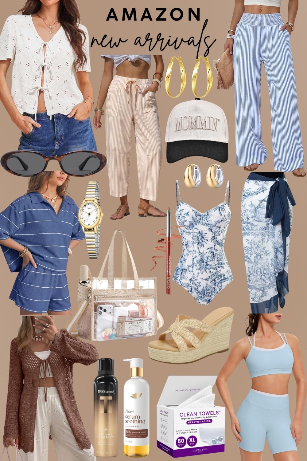Amazon New Arrivals 🤩



#amazon finds
#amazon fashion
#amazon jewelry 
#amazon beauty
#Amazon swim
#two piece set
#swim sarong
#womens baseball cap 
#striped pants
#front tie blouse
#white blouse
#barrel pants 
#summer wedges
#summer heels
#tie front cardigan
#lace blouse
#sheer top
#facial wipes 
#clear beach bag
#shoulder bag 
#gold hoop earrings 
#oval sunglasses 
#retro sunglasses
#amazon sunglasses 
#workout set 
#gym outfit 
#summer outfit 
#summer fashion 
#spring outfit
#spring fashion 
#mary Jane shoes 
#ballet flats 
#swim set 
#one piece swimsuit 
#casual pants
#eye liner 

#LTKootd