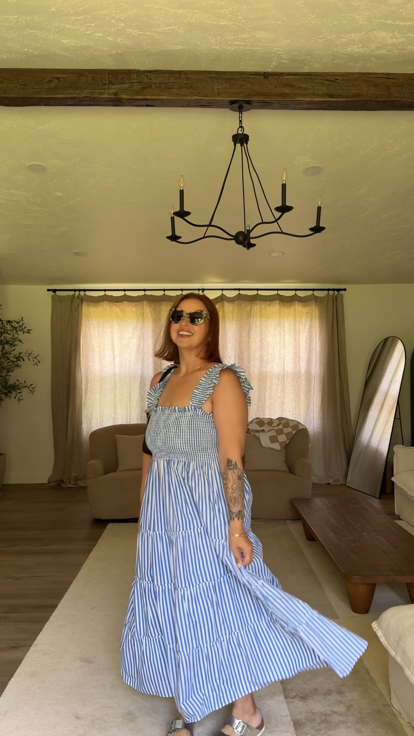 What I wore to a graduation party as a mom of 3 young kids, and a size 8 

runs slightly large 

summer dress, almost 40, grwm, ootd, what I wore

#LTKPetite #LTKSummerEdit