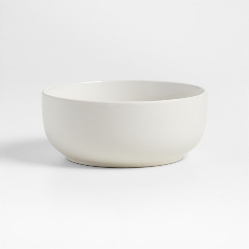 Hudson Natural Stoneware Cereal Bowl + Reviews | Crate & Barrel | Crate & Barrel