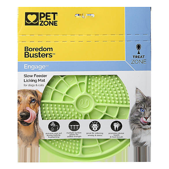 Pet Zone Boredom Busters™ Engage Slow Feeder Licking Mat | PetSmart