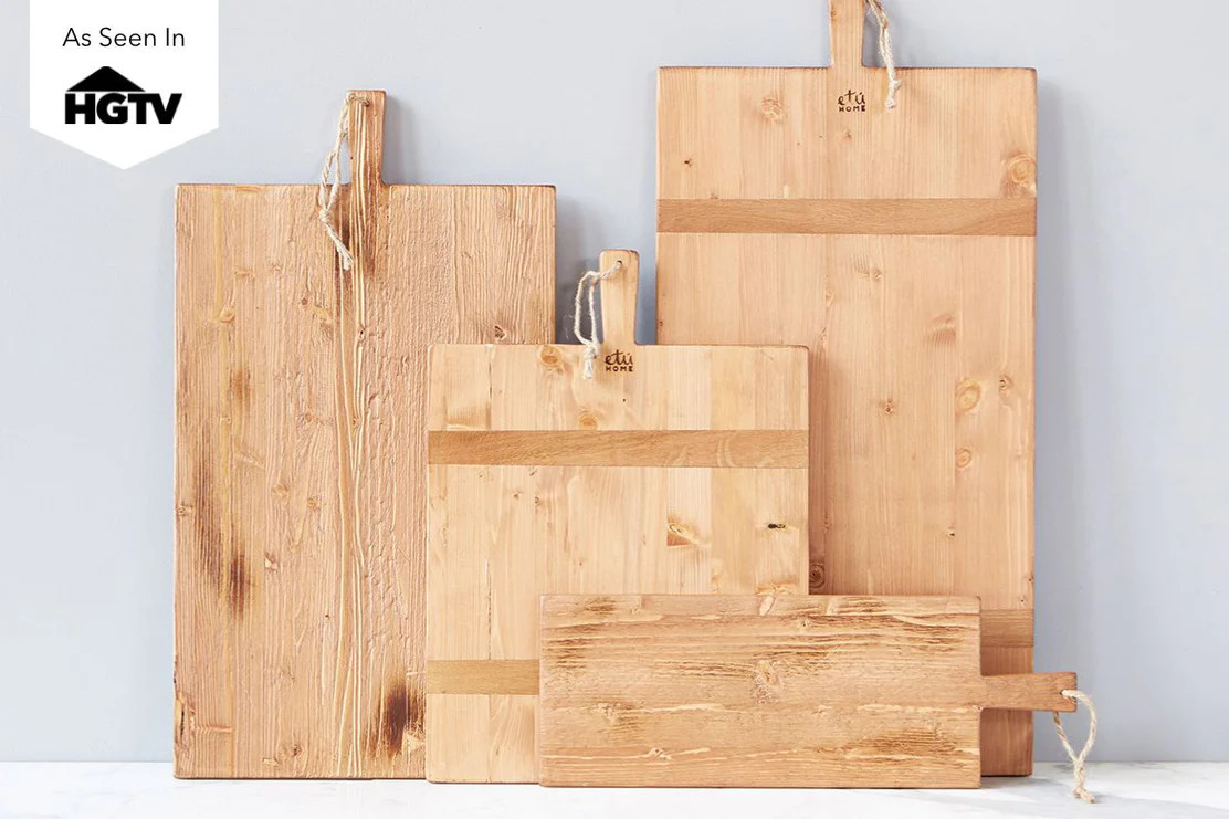 Rectangle Pine Charcuterie Board | etúHOME